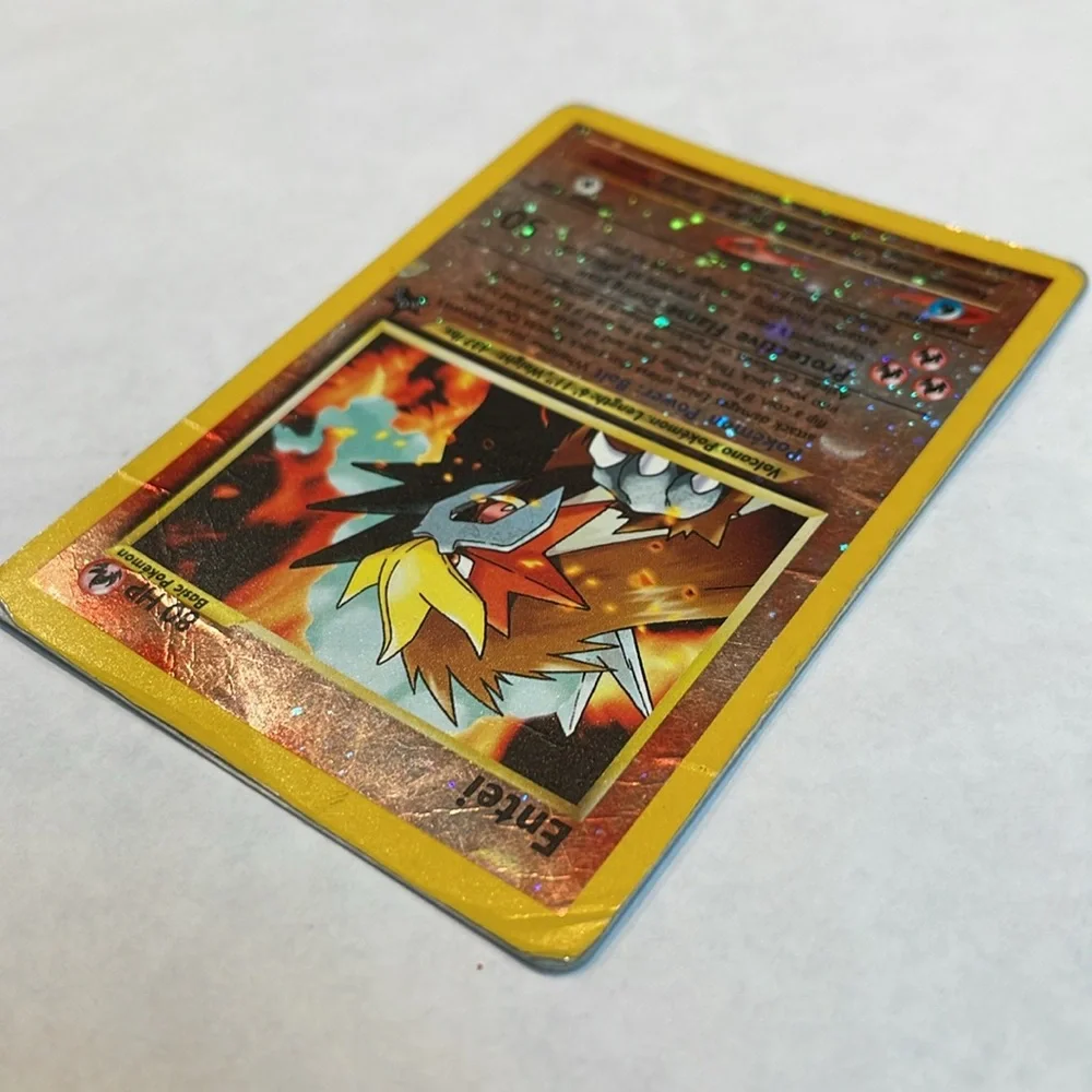 Entei #34 Pokemon Promo Reverse Holo - Picture 7 of 12